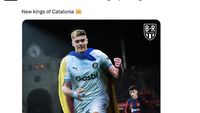 Meme Kocak Barcelona Digebuk Girona Si Raja Catalunya Baru