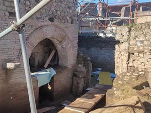 Penampakan Toko Roti Kuno Lokasi Perbudakan Manusia di Kota Pompeii