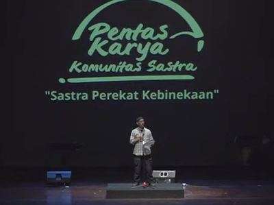 Potret Pentas Karya 19 Komunitas Sastra, Apresiasi Pemerintah Bagi Sastrawan