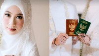 7 Gaya Putri Uje, Adiba Khanza Pakai Kebaya Putih Saat Dinikahi Egy Maulana