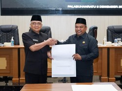 Wabup Sukabumi Hadiri Rapat Paripurna DPRD, Ini yang Dibahas