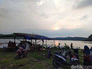 Akan Diresmikan Awal Tahun 2024, Bendungan Karian Sudah Terisi Air 15%