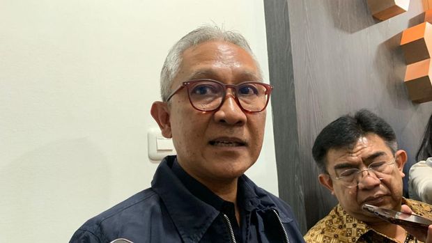 Direktur Jenderal Bea Cukai Askolani dalam media briefing di Kementerian Keuangan, Jakarta Pusat, Selasa (12/12/2023).