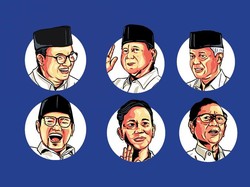 Survei Indikator: Prabowo-Gibran 45,79%, AMIN 25,47%, Ganjar-Mahfud 22,96%