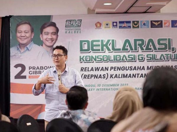Muhammad Sirod Hadiri Deklarasi REPNAS Dukung Prabowo-Gibran