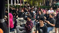Pasukan Ganjar Muda Gelar Nobar Perdana Debat Pilpres 2024