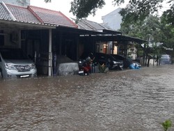 Fakta-fakta Warga Perumahan di Depok Kebanjiran Sampai Demo