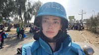 8 Potret Plestia Alaqad, Jurnalis Wanita Tangguh dari Palestina