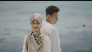7 Foto Manis Prewedding Adiba Khanza dan Egy Maulana, Syari Tak Bersentuhan