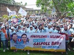 Relawan Gaspoll Bro DKI Pastikan Totalitas Menangkan Prabowo-Gibran
