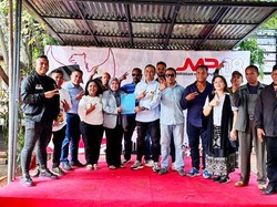 Relawan T4G Deklarasi Dukung Prabowo-Gibran di Rumah Pemenangan Menteng