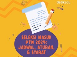 Infografis Seleksi Masuk PTN 2024: Aturan, Syarat dan Jadwal