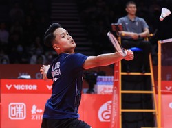 Anthony Ginting Mulus ke 16 Besar Malaysia Open 2024