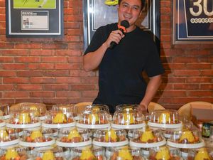 Baru Diresmikan dengan Potong Tumpeng, Kantor Baru Baim Wong Rubuh