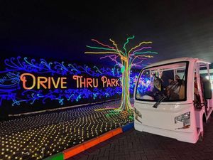 Wisata Drive Thru Park Kota Batu, Pertama di Dunia