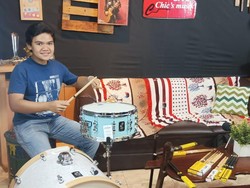 Eric Sudrajat Jadi Brand Ambassador Sonor Drum