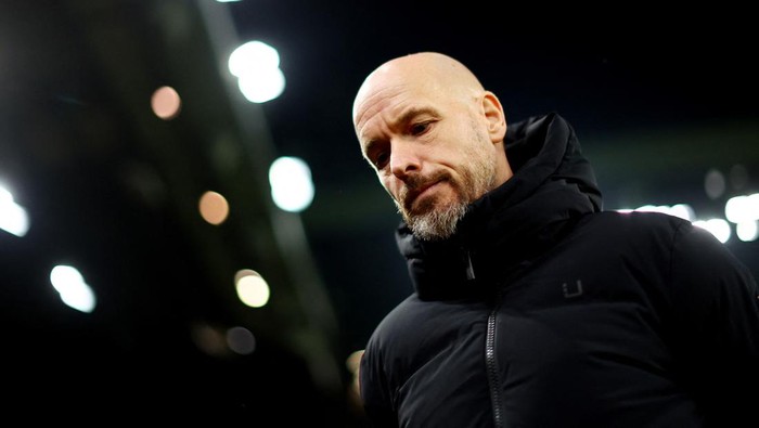 Erik ten Hag Soccer Football - Champions League - Group A - Manchester United v Bayern Munich - Old Trafford, Manchester, Britain - December 12, 2023 Manchester United manager Erik ten Hag before the match REUTERS/Carl Recine