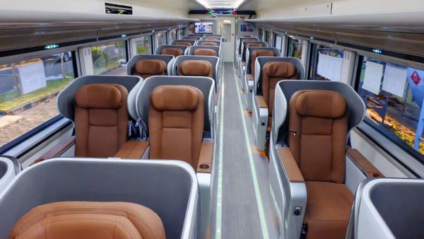 Ini Wajah Baru KA Argo Dwipangga yang Mewah