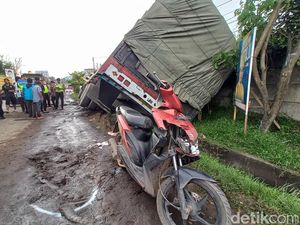 Sopir Truk Tabrak Mahasiswa Unja Serahkan Diri Naik Ojek ke Kantor Polisi