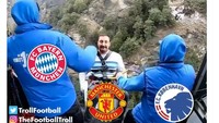 Begini nih gambarannya Bayern dan Copenhagen membuang MU dari Liga Champions. (Foto: Twitter @TrollFootball)