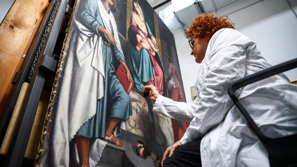 Mengintip Laboratorium Restorasi Karya Seni di Museum Vatikan