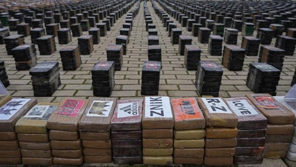 Penampakan 11 Ton Kokain yang Disita Polisi Spanyol