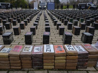 Penampakan 11 Ton Kokain yang Disita Polisi Spanyol