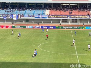 Babak Pertama, PSIM Jogja Tertinggal 0-1 dari Nusantara United