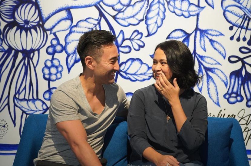 Sarah Sechan dan Suami