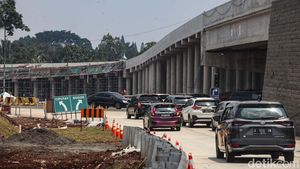 STS Pengurai Macet di GT Pamulang Ditarget Rampung Kuartal III 2023