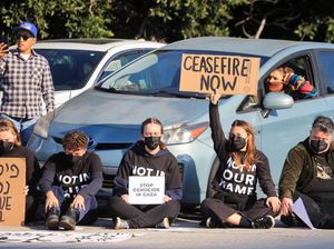Aksi Aktivis Yahudi Blokir Jalan di AS Tuntut Gencatan Senjata Gaza