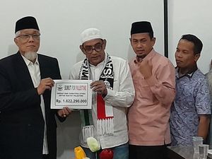 Aksi Bela Palestina di Istana Maimun Kumpulkan Dana Rp 1,6 M