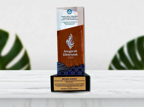Anugerah Diktiristek 2023, LPPM UNJ Raih Penghargaan HKI Tertinggi