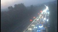 Penampakan Macet Parah Tol Cipularang Arah Bandung yang Ditutup Buruh