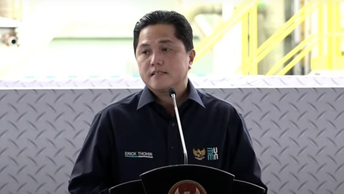 Menteri BUMN Erick Thohir.