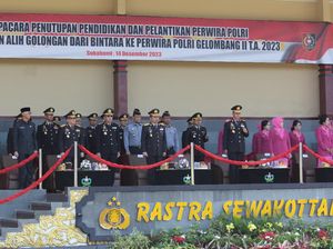 Wakalemdiklat Lantik 1.290 Bintara Menjadi Perwira di Setukpa Polri