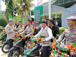 Polisi RW Kota Probolinggo Digelontor 200 Motor Agar Lebih Gesit
