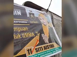 Amukan Caleg Partai Ummat DPRD Medan ke Warga yang Copot Spanduknya Amukan Caleg Partai Ummat DPRD Medan ke Warga yang Copot Spanduknya