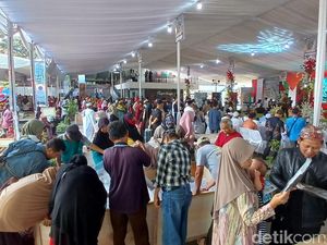 Pengusaha Bordir Tasikmalaya Gelar Pasar Amal untuk Palestina