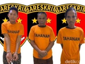 3 Perampok Sadis yang Tembak Mata Rico Penjual Manisan Ditangkap!