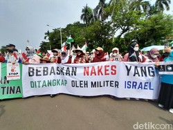 Ikatan Dokter Indonesia Gelar Aksi Solidaritas untuk Para Nakes di Gaza
