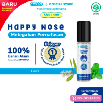 Cessa happy nose untuk melegakan pernapasan anak