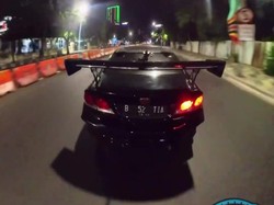 Civic FD Speed Test di Surabaya Diburu, Polisi: Identitas Sudah Diketahui