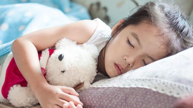 Ilustrasi Anak Tidur