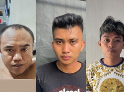 Tampang 3 Pelaku Penganiayaan Maut di Jeneponto, Bacok Polisi Saat Ditangkap