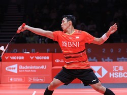 Malaysia Open 2024: Jonatan Christie Langsung Tersingkir