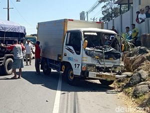 Kecelakaan Karambol 7 Kendaraan di Jalan Jogja-Solo Klaten