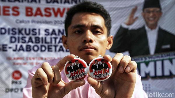 Momen Komunitas Disabilitas Jabodetabek Dukung Capres Anies