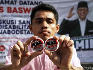 Momen Komunitas Disabilitas Jabodetabek Dukung Capres Anies