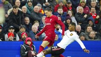 Nunez jadi pemain Liverpool dengan assist terbanyak sepanjang musim ini, 10 assist di seluruh kompetisi (AP)